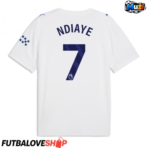 Dres Manchester City Iliman Ndiaye #7 Tretina 2026-27 Krátky Rukáv